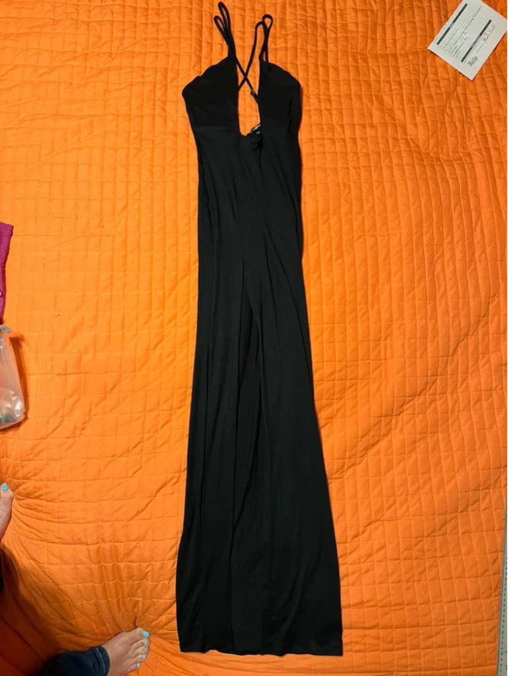 Daring Black Dress NWT -Sm
